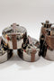 Bronze Insulated Food Warmer & Thermal Carafes - Set of 5