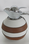 Striped 1.2L Thermos Jug in Light Blue