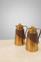Matte Silver Thermos Set of 2