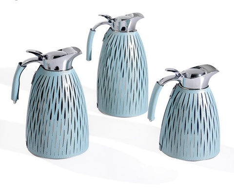 Thermal Carafe in Gray Leather