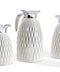 Thermal Carafe in Cream Leather