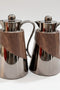 Matte Silver Thermos Set of 2